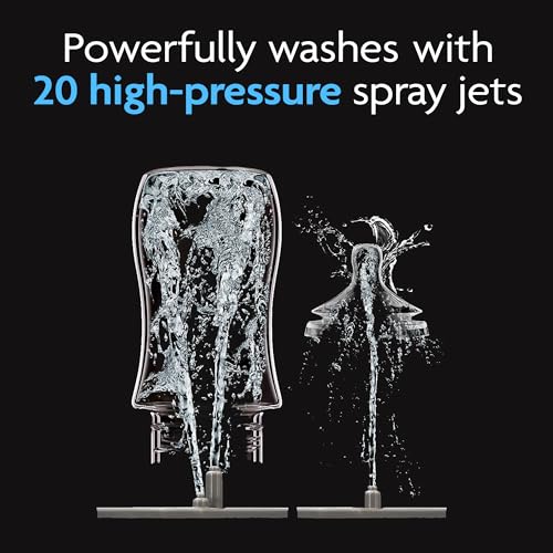 Baby Brezza Bottle Washer Pro - Washer, Sterilizer + Dryer (White/Black) - Image 3