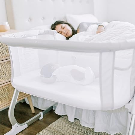 Baby Delight Beside Me Dreamer Bassinet (Driftwood Grey) - Image 3