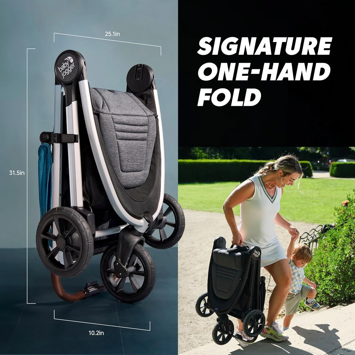 Baby Jogger City mini GT3 Car Seat Adapter (Black) - Image 3