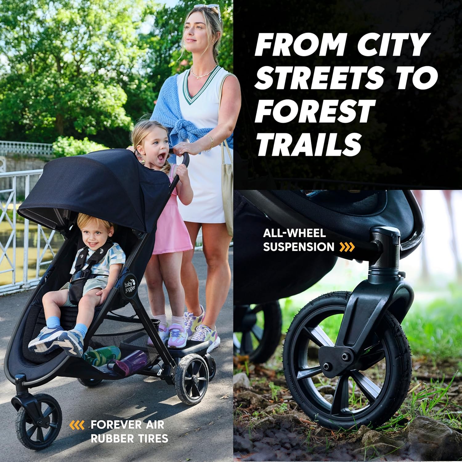 Baby Jogger City mini GT3 Car Seat Adapter (Black) - Image 5