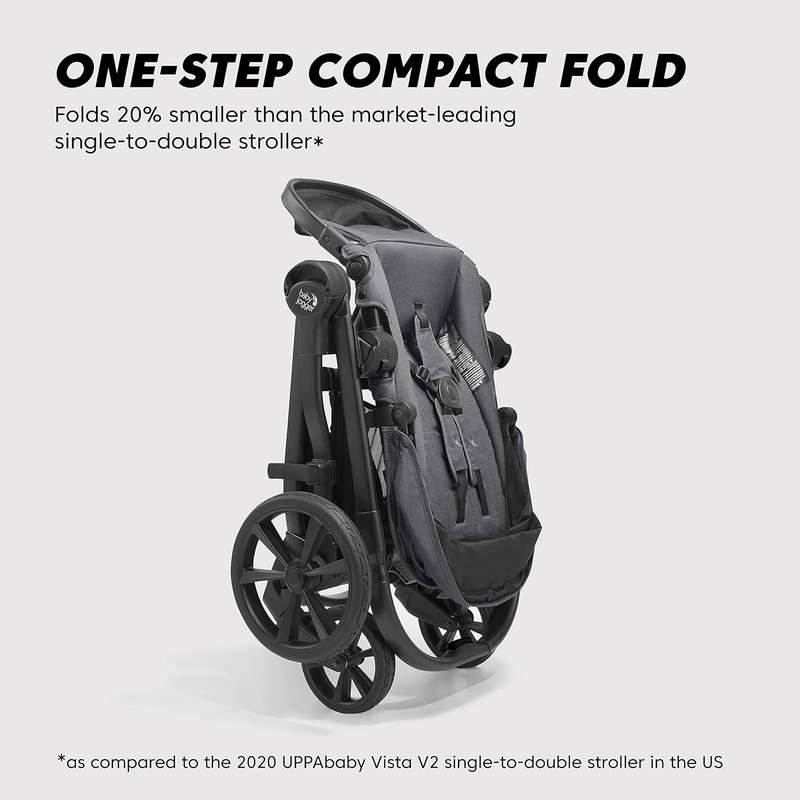 Baby Jogger City Select 2 Travel System Includes City GO 2 Infant Car Seat (Radiant Slate) - Image 4