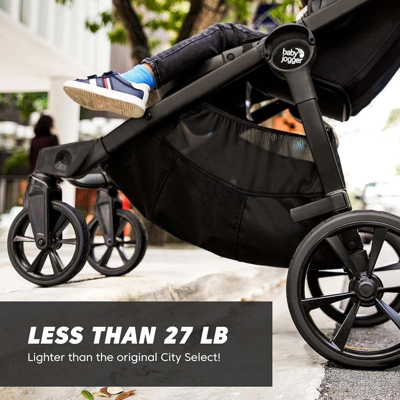 Baby Jogger City Select 2 Travel System Includes City GO 2 Infant Car Seat (Radiant Slate) - Image 5