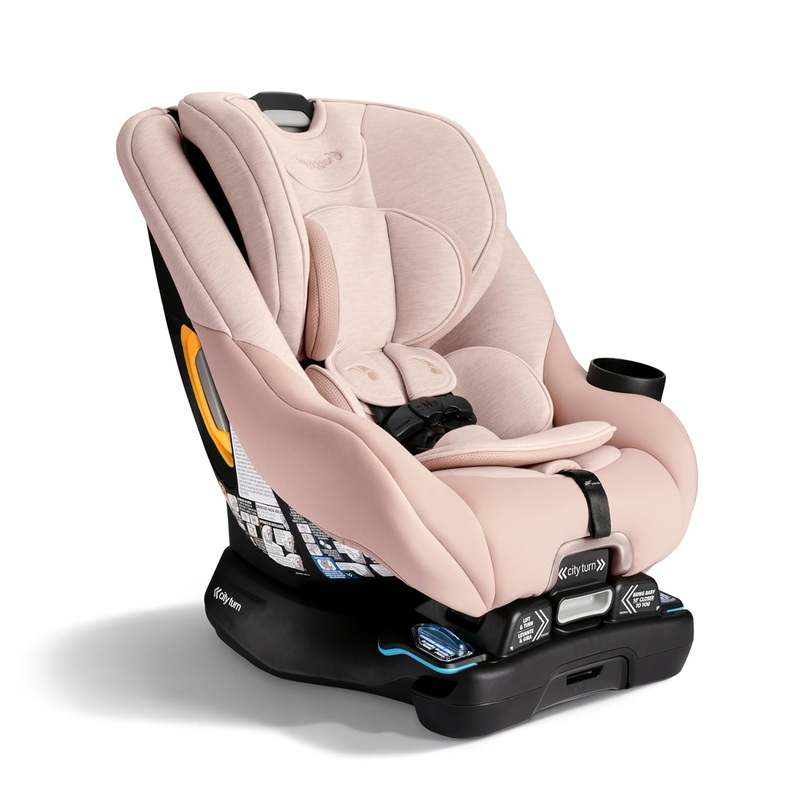 New Baby Jogger City Turn Convertible & Rotating Car Seat (Dune)