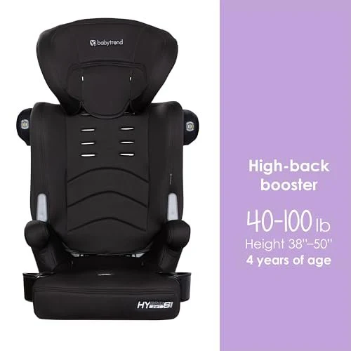 Baby Trend Hybrid SI 3-in-1 Booster Car Seat (Hoboken Black) - Image 5