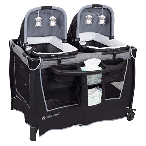 Baby Trend Retreat Twins Nursery Center (Quarry)