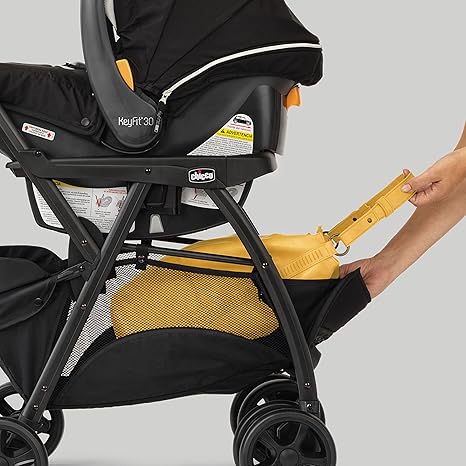 Chicco KeyFit Caddy Frame Stroller (Black) - Image 4