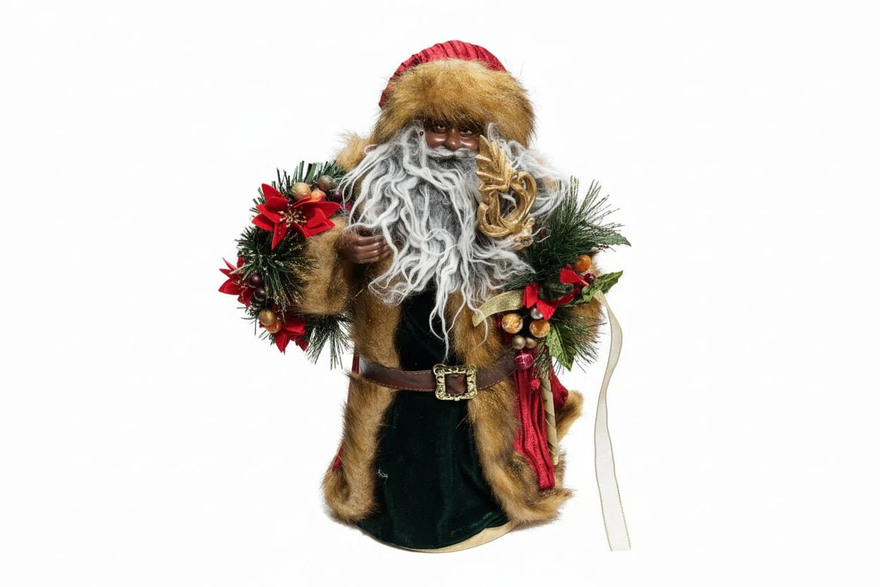 Christmas Treasures Santa Figurine