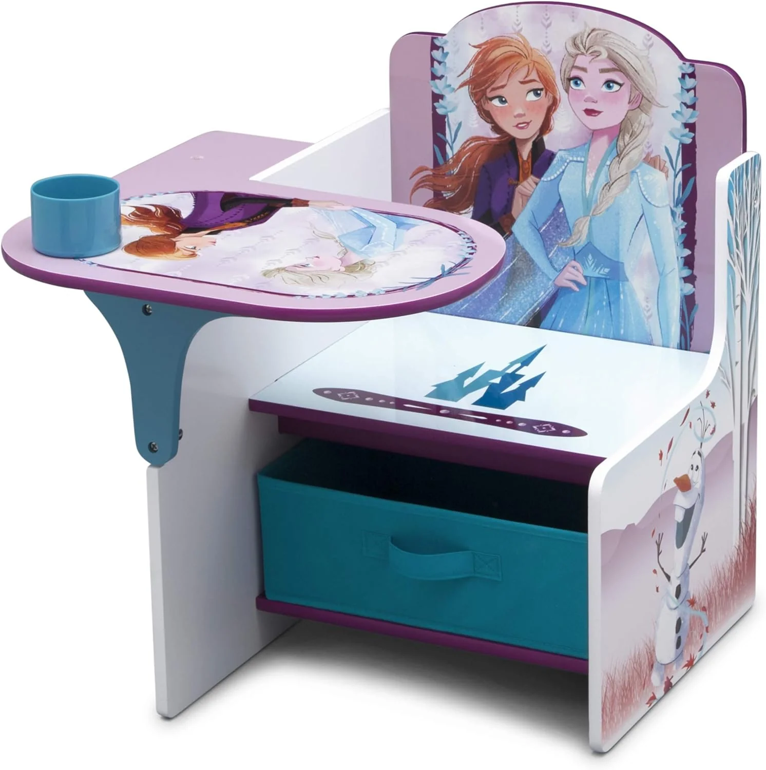 Delta Children Chair Desk with Storage Bin (Disney Frozen II) - Image 10