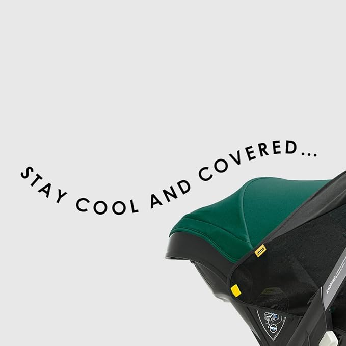 Doona Sunshade Extension for Car Seat & Stroller (Black) - Image 3