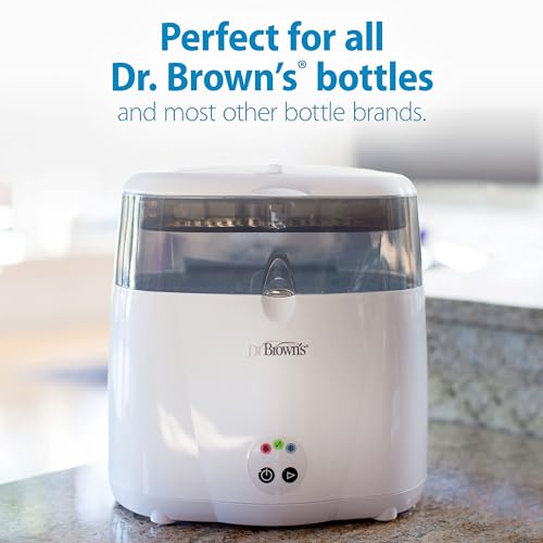 Dr. Brown's Deluxe Electric Bottle Sterilizer (White) - Image 3