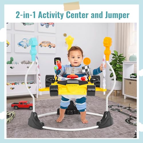 New Dream On Me Champ Activity Center & Jumper (Yellow) - Image 6