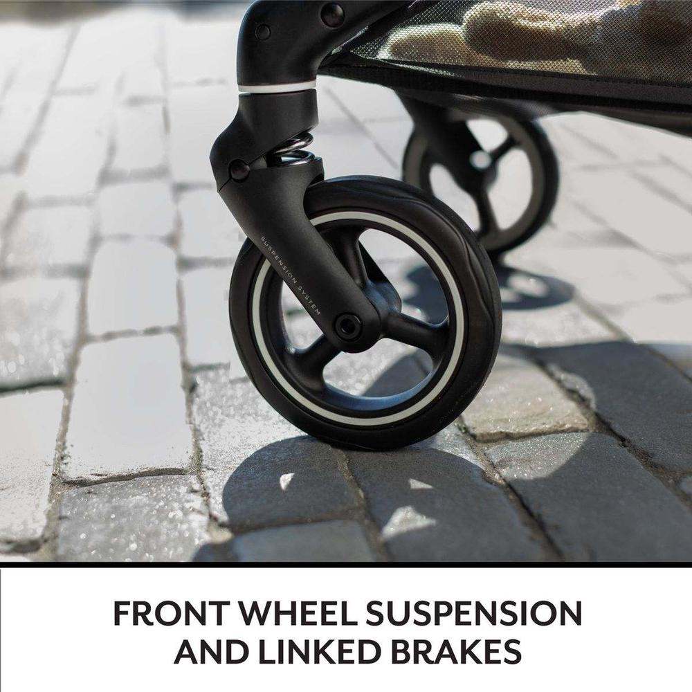 Evenflo Hummingbird Carbonfiber Stroller (Crest Gray) - Image 5