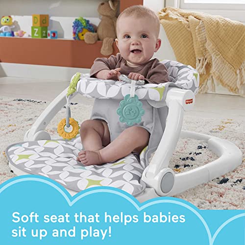 Fisher-Price Sit-Me-Up Floor Seat with Toys (Starlight Bursts) - Image 2