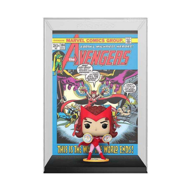 FINAL SALE New Funko POP! Comic Cover: Marvel Avengers 104 - Scarlet Witch Vinyl Collectible FINAL SALE - Image 3
