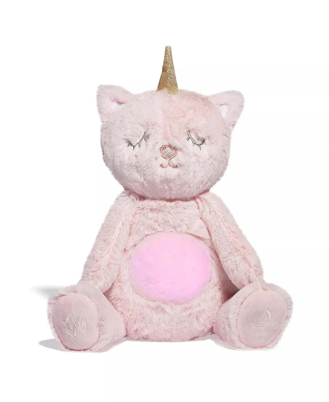 Geoffrey's Toy Box 10" Soothing Kitty Corn Plush Stuffed Animal Toy - Image 2