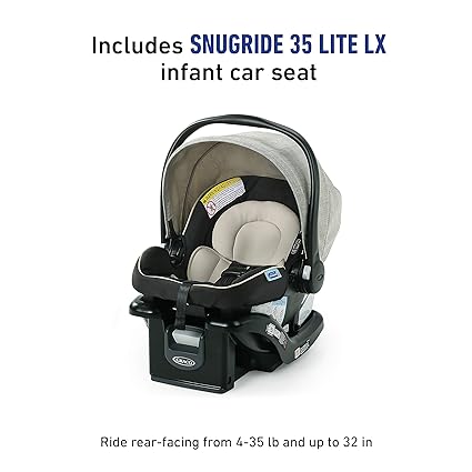 Graco Modes Element LX Travel System (Lynwood) - Image 4