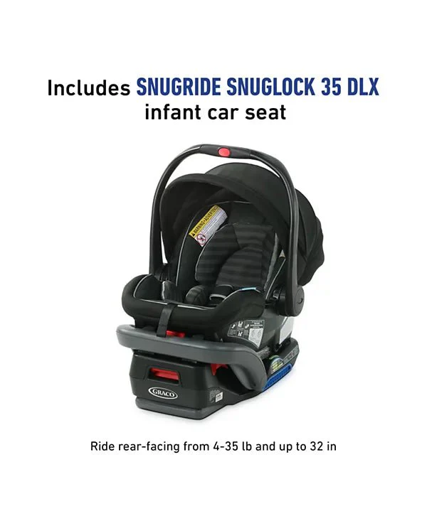 Graco Modes Nest DLX 3-in-1 Travel System (Raven) - Image 4
