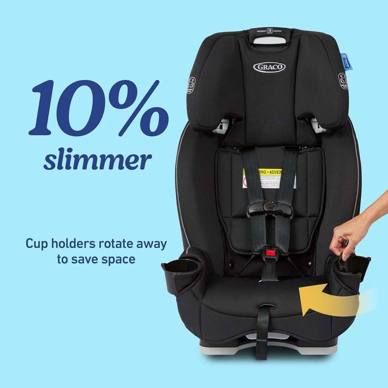 Graco Slimfit 3-in-1 Convertible Car Seat (Silas) - Image 4