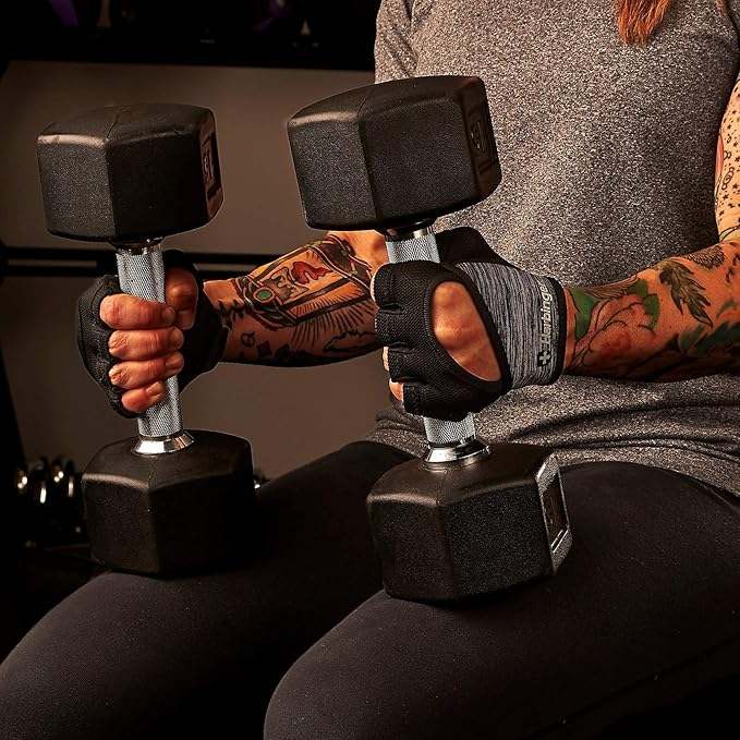 Harbinger Women's FlexFit Weightlifting Gloves (Small, Black) - Image 3