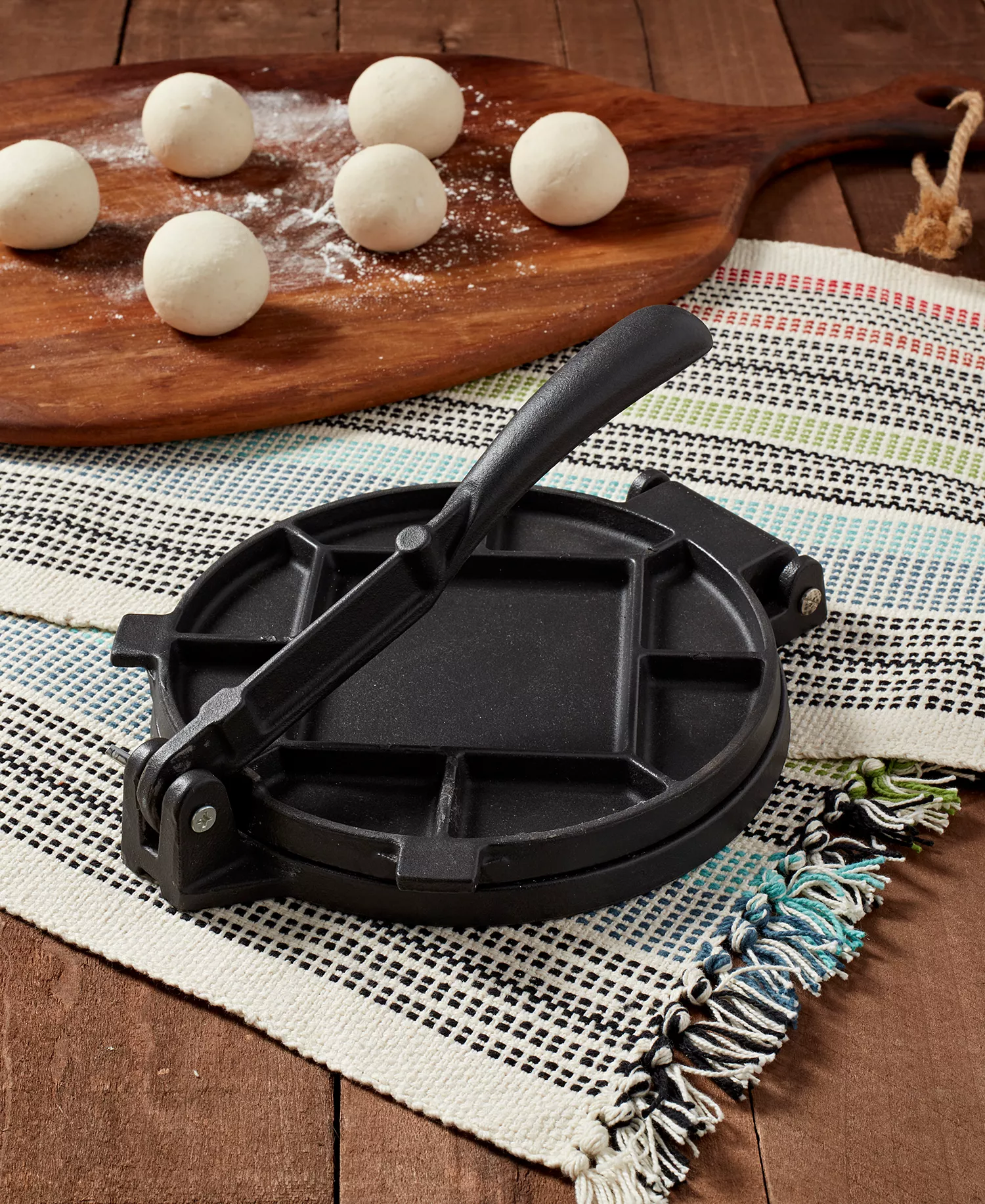 Infuse 7.25-in. Tortilla Press (Black) - Image 2