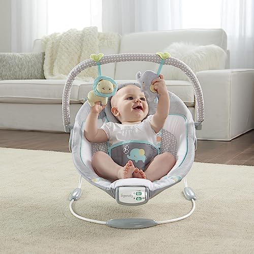 New Ingenuity Soothing Baby Bouncer (Morrison) - Image 4