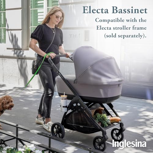 New Inglesina Electa Bassinet + Stand for Baby (Chelsea Gray) FINAL SALE - Image 4