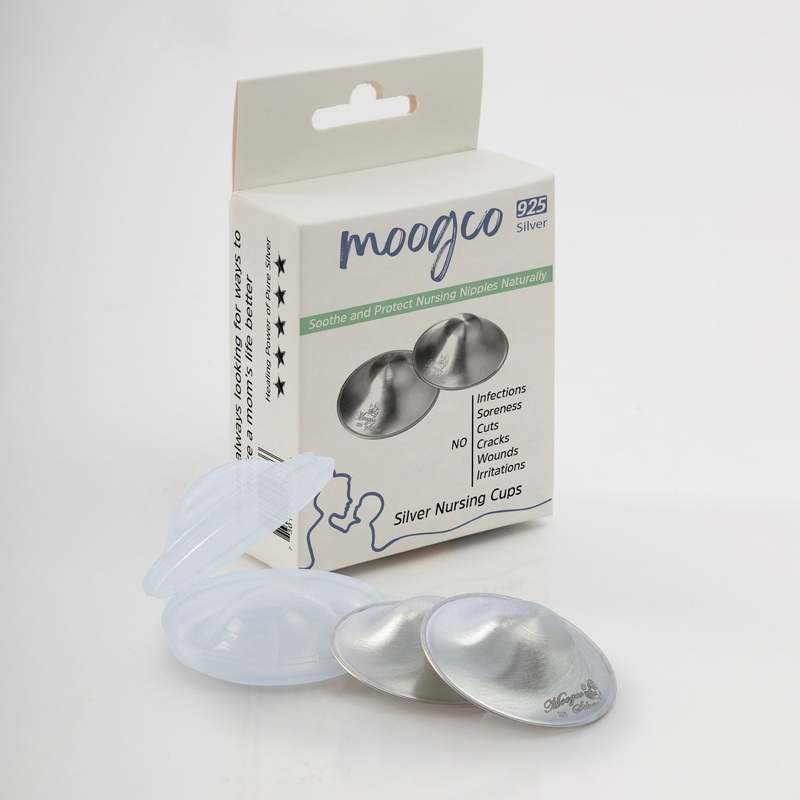 New MOOGCO Silver Nursing Cups 925k Silver
