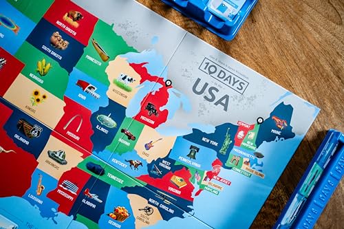 New 10 Days in The USA, Family Road Trip Board Game - Image 4