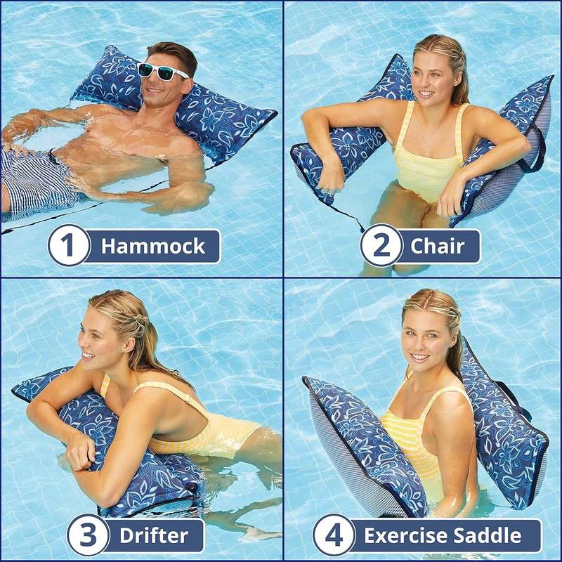 New Aqua Original 4-in-1 Monterey Hammock (Supreme Blue) FINAL SALE - Image 2