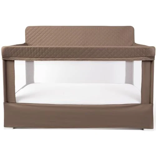 New Baby Delight Lunaire Full Size Crib & Playard (Organic Mocha)