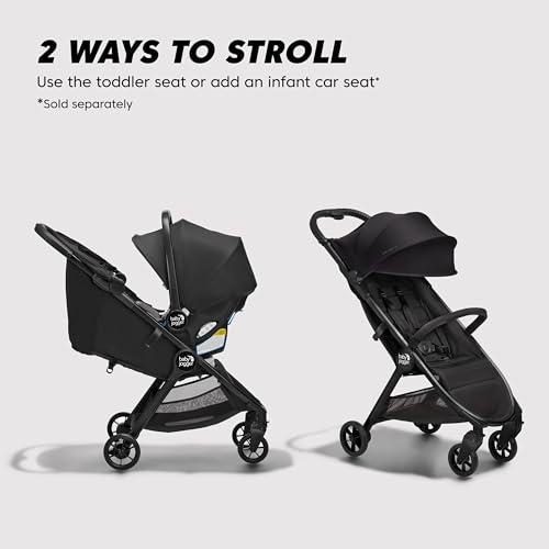 Baby Jogger City Tour 2 Eco Collection Lightweight Stroller (Eco Black) - Image 3