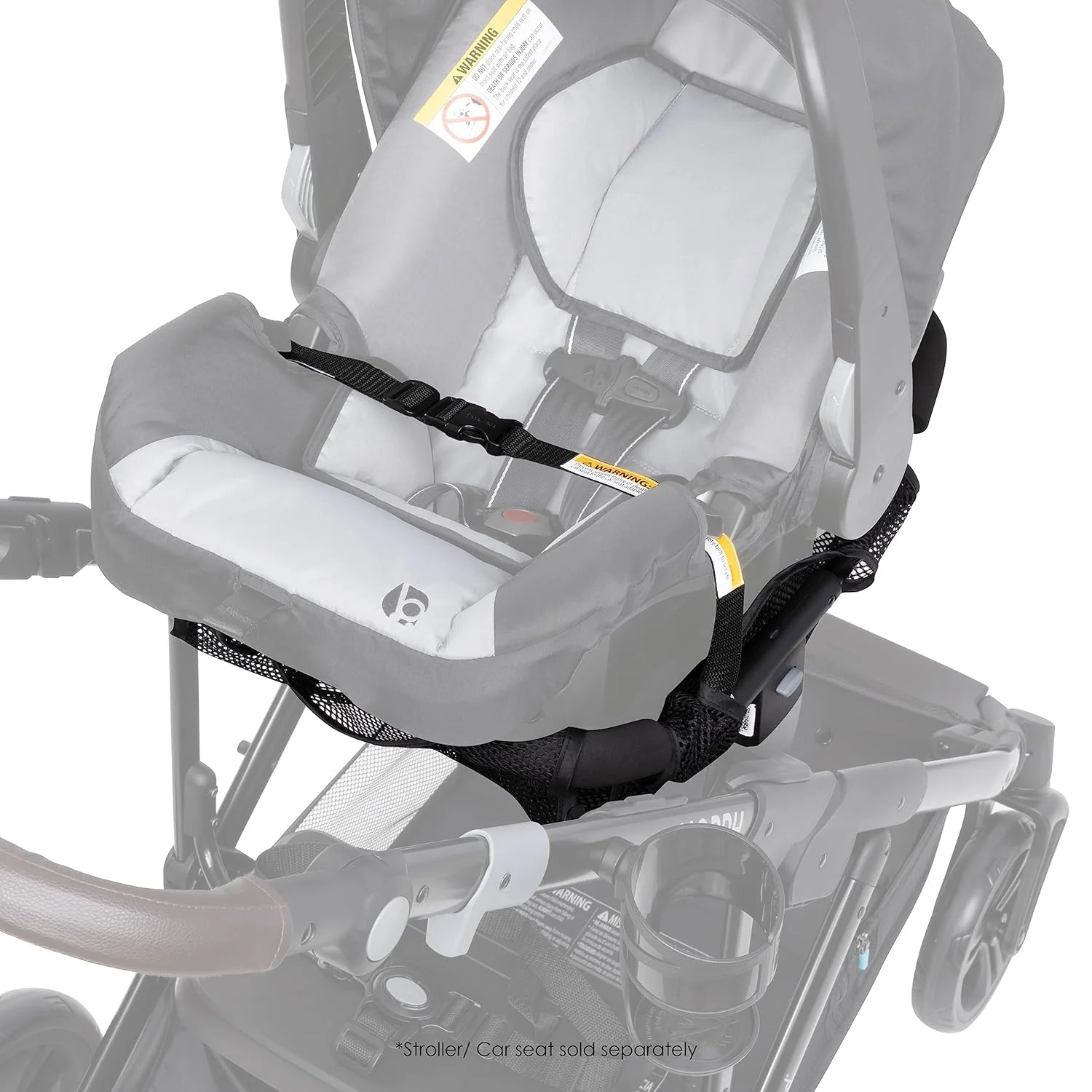 New Baby Trend Morph Single to Double Stroller Infant Car Seat Adapter - Image 6