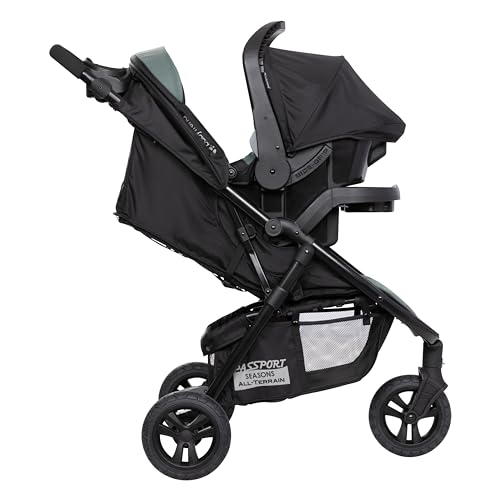 New Baby Trend Passport Seasons All-Terrain Travel System (Madrid Green) - Image 4