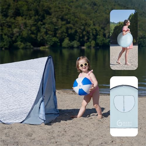 New Babymoov Anti-UV Blue Waves Tent - Image 5