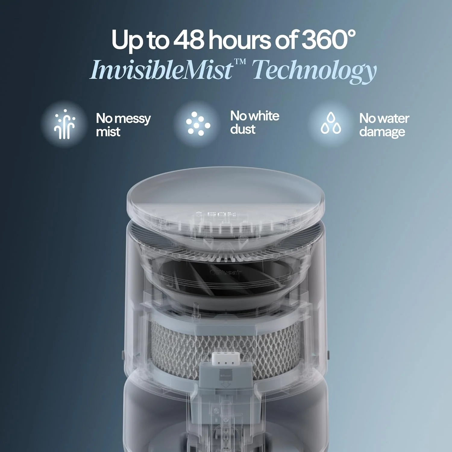 New BLUEAIR Room Humidifier (Grey) - Image 5