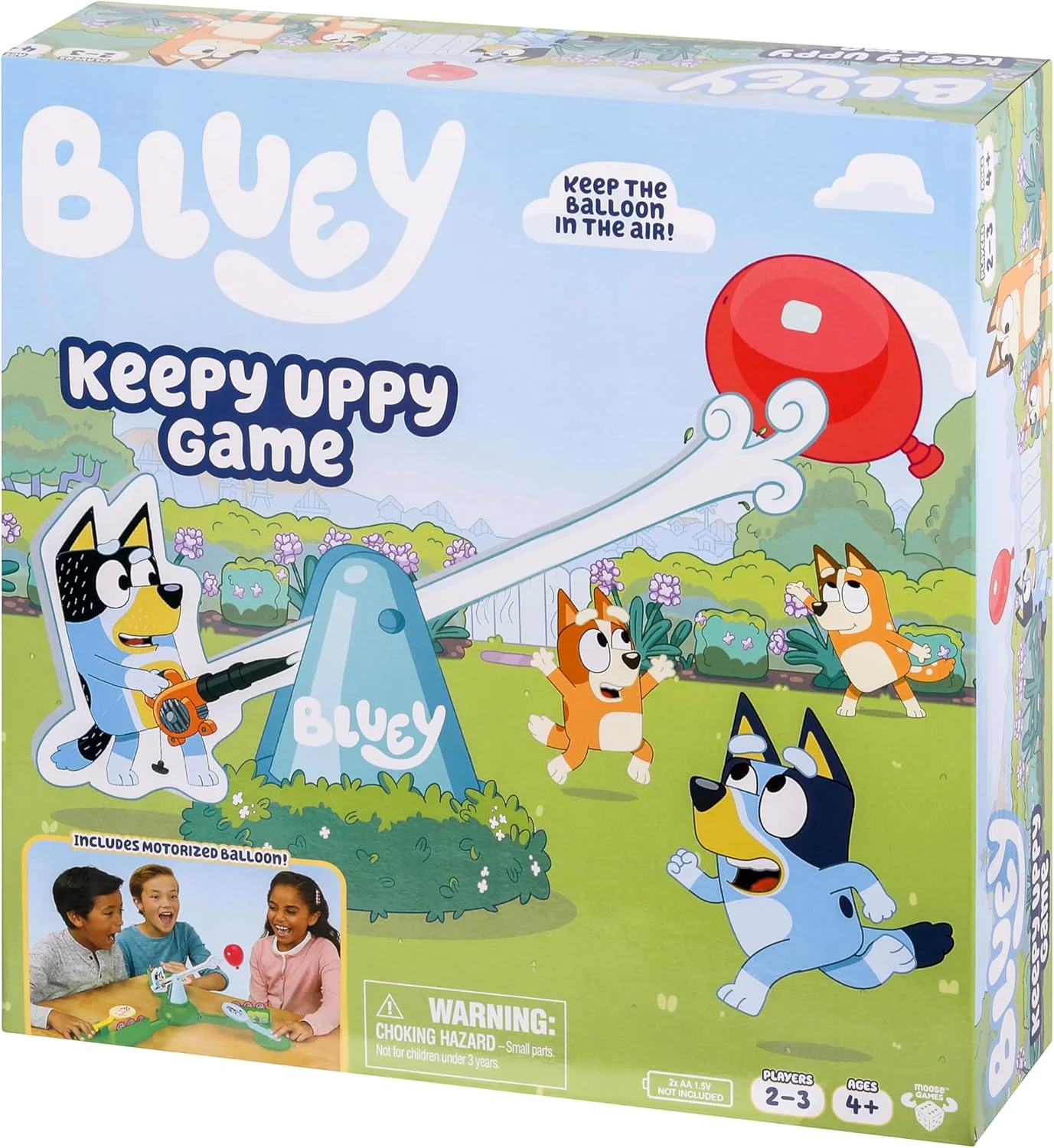 New Bluey Keepy Uppy Motorized Paddle Game