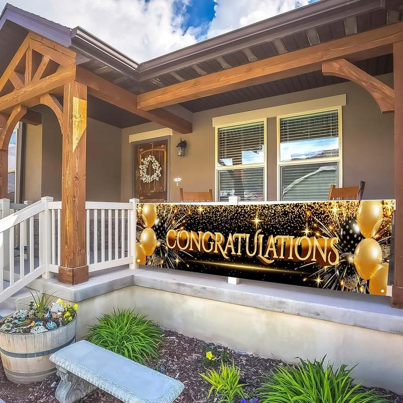 New BRAVITA Congratulations Decorations We Are So Proud of You Banner - Image 4