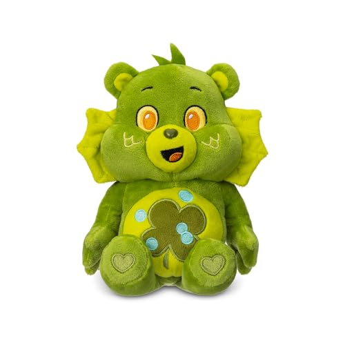 New Basic Fun Care Bears Good Luck Bear 9 Inch Plush (Green) - Image 2