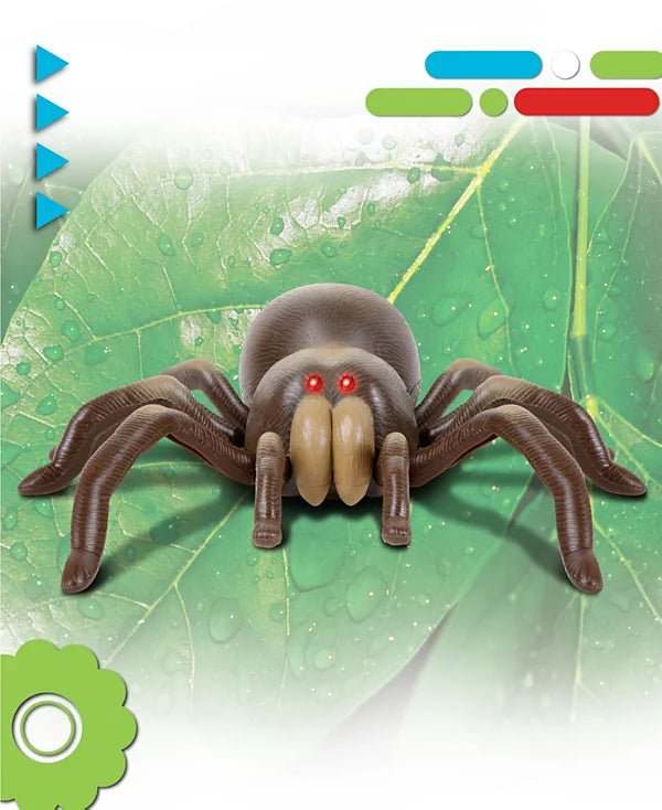 New Discovery Kids Remote Control Tarantula Spider Toy (Brown) - Image 2