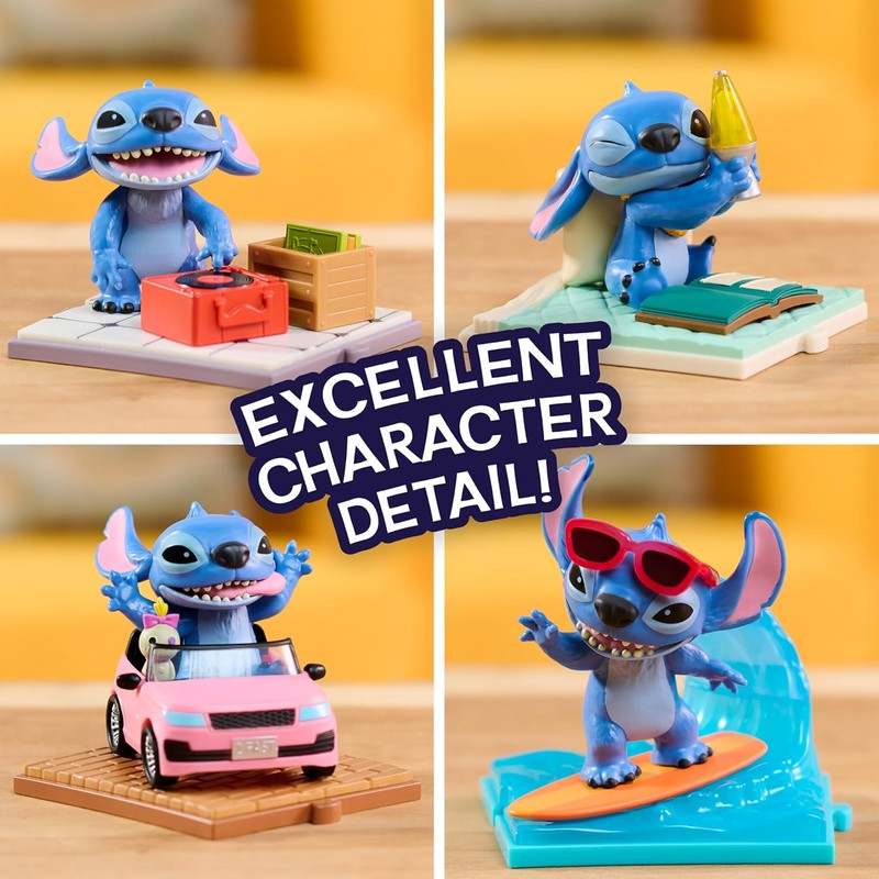 New Disney Stitch Live-Action Movie Time Collectible Figure, 3" (Blind Box) - Image 3