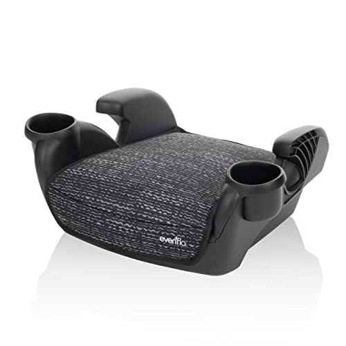 Evenflo GoTime No Back Booster Car Seat (Static Black) - Image 4