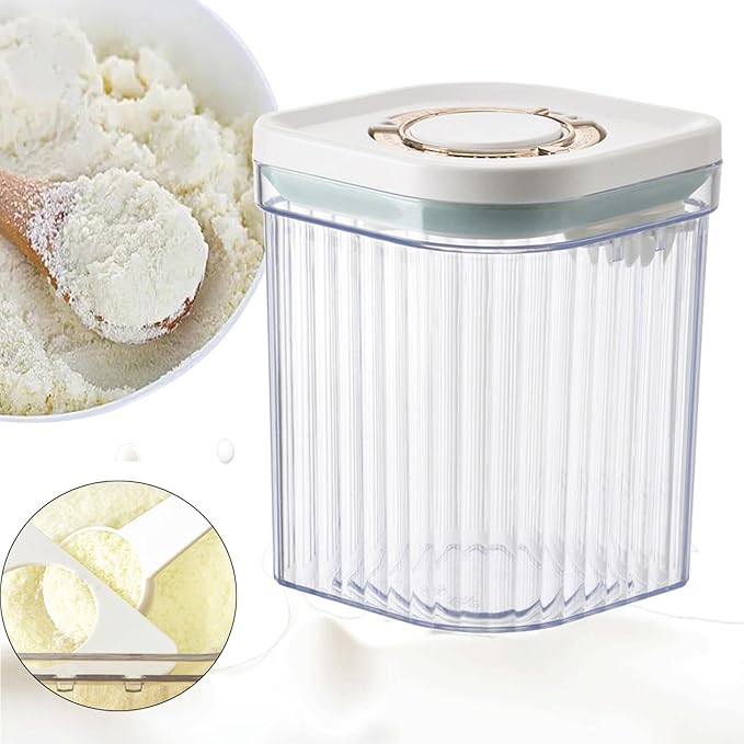 New Generic Kids Airtight Formula & Snack Container 1200ml (Clear) - Image 3