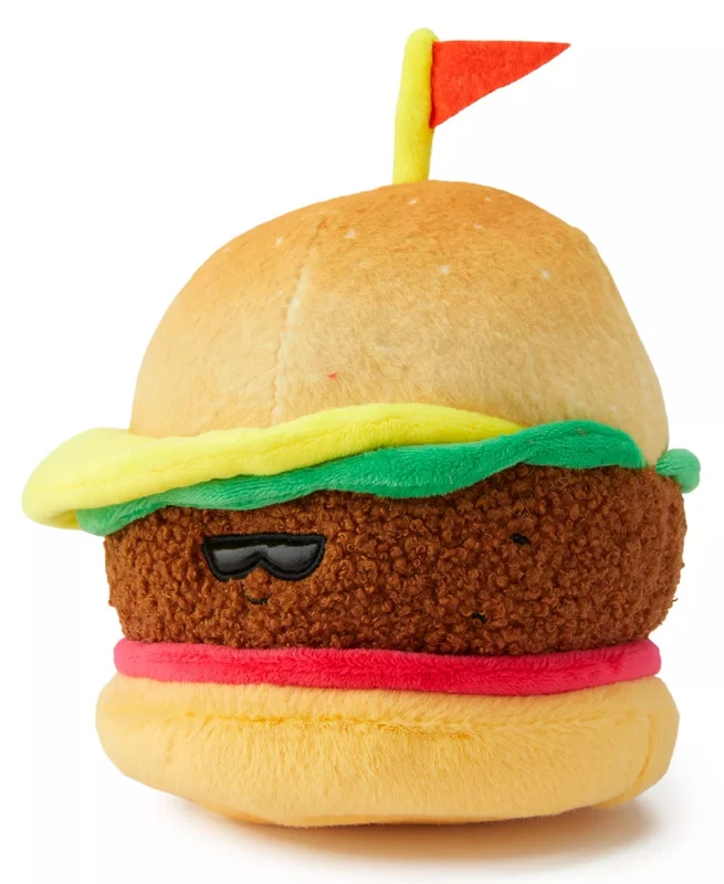 New Geoffrey's Toy Box 10" Plush Hamburger - Image 3
