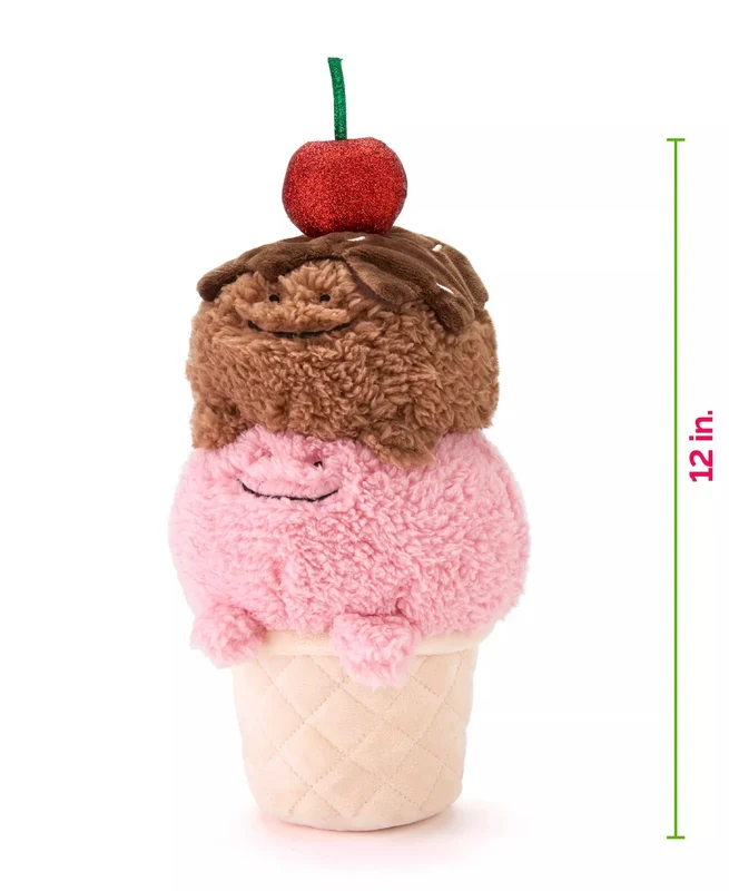 New Geoffrey's Toy Box Dessert Ice Cream Cone Plush Toy - Image 4