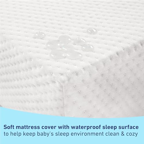 Graco Premium Crib & Toddler Mattress 52" x 27.6" x 4.5" (White) - Image 3
