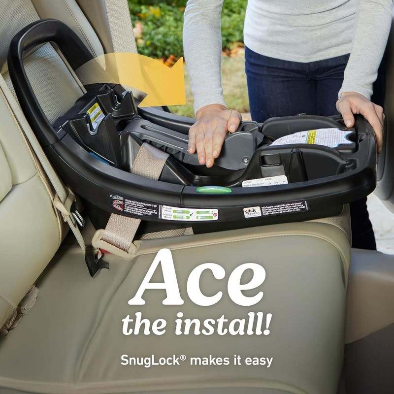 Graco SnugRide SnugFit 35 DLX Infant Car Seat (Spencer) - Image 4