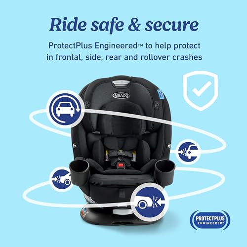 Graco Turn2Me 3-in-1 Convertible Car Seat (Cambridge 2.0) - Image 6