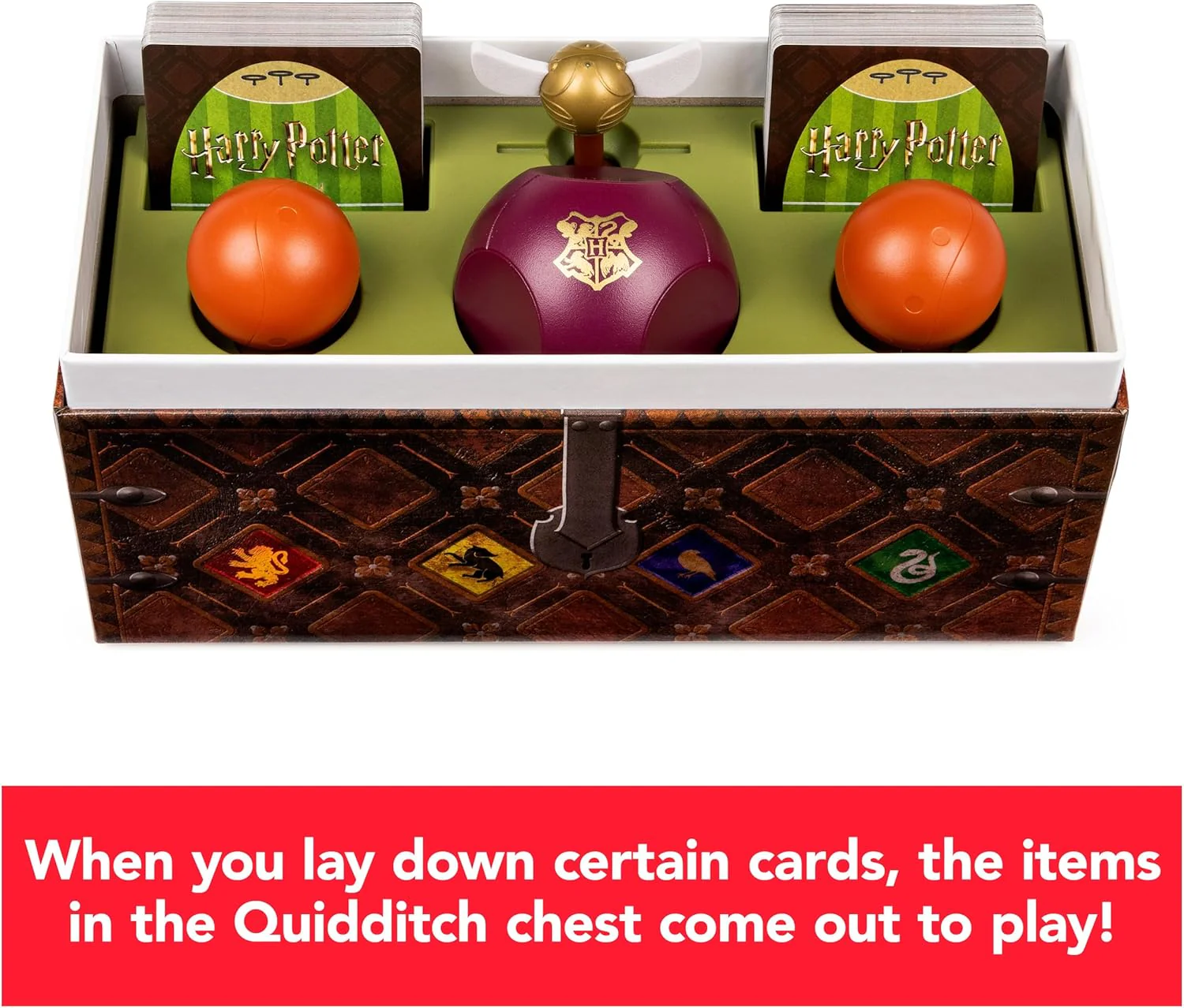 New Harry Potter Catch The Golden Snitch Quidditch Board Game - Ages 8 and Up - Image 3