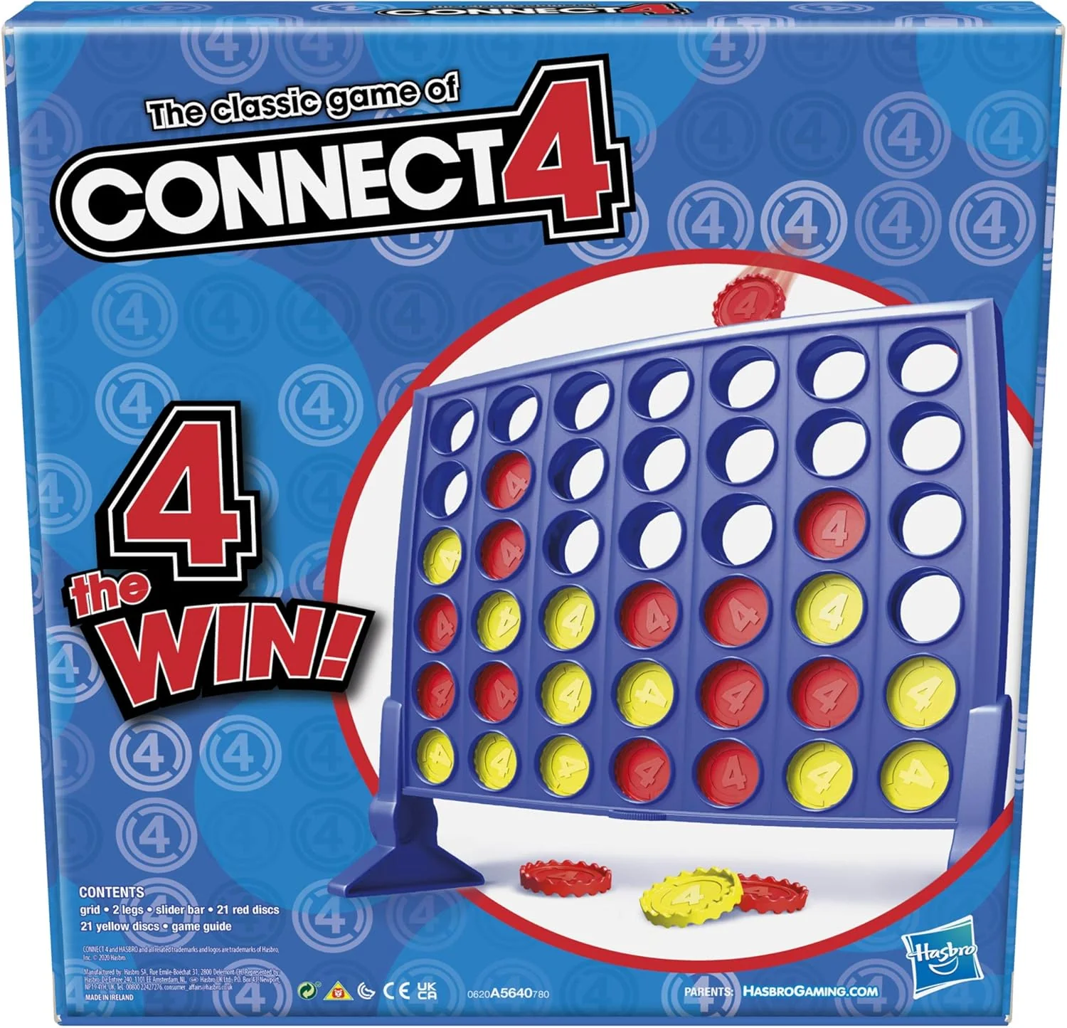 New Hasbro Gaming Connect 4 Classic Grid Strategy Board Game - Image 3