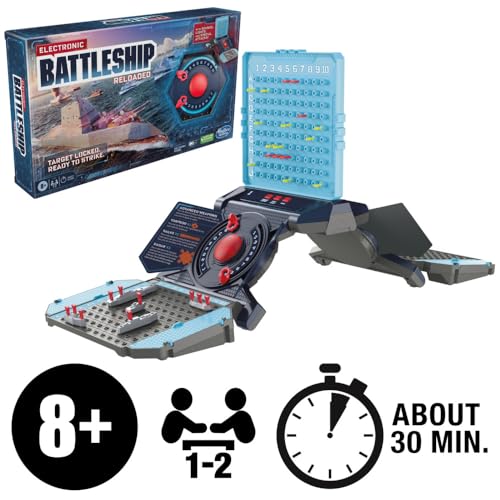 New Hasbro Gaming Battleship Reloaded Electronic Board Game - Image 6